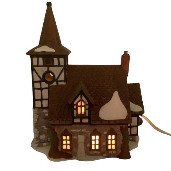 Dept. 56 "Old Michaelchurch" Heritage Village Collection House - Picture 3 of 12